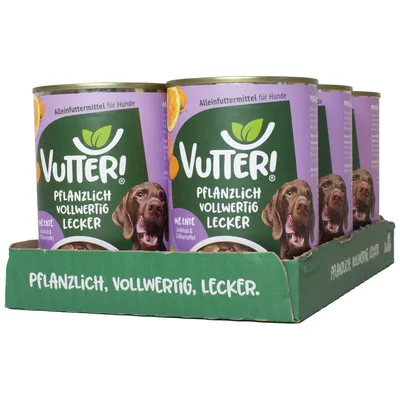Vutter! Nassfutter wie Ente Vutter! Nassfutter wie Ente