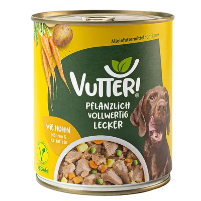 Vutter! Nassfutter wie Huhn
