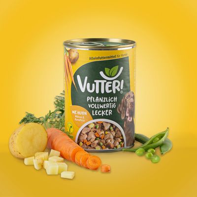 Vutter! Nassfutter wie Huhn