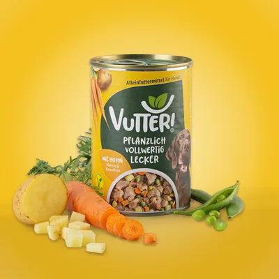Vutter! Nassfutter wie Huhn