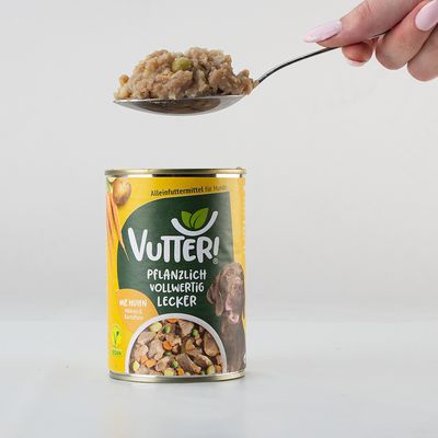 Vutter! Nassfutter wie Huhn