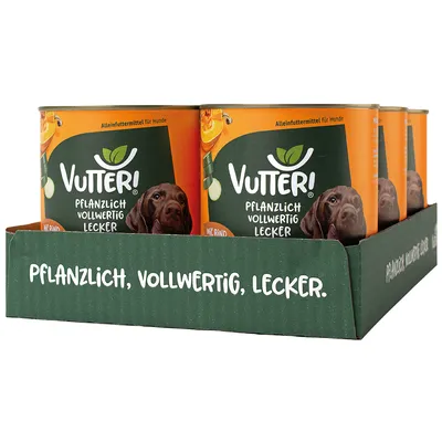 Vutter! Nassfutter wie Ente Vutter! Nassfutter wie Ente