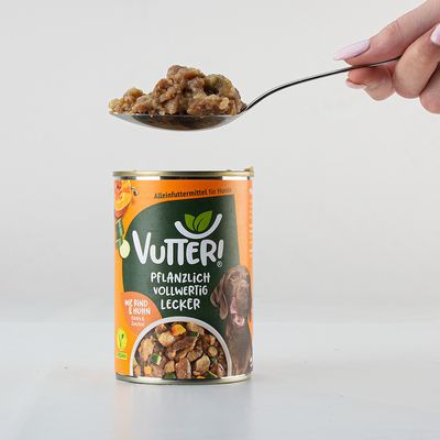 Vutter! Nassfutter wie Rind&Huhn