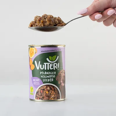 Vutter! Nassfutter wie Ente