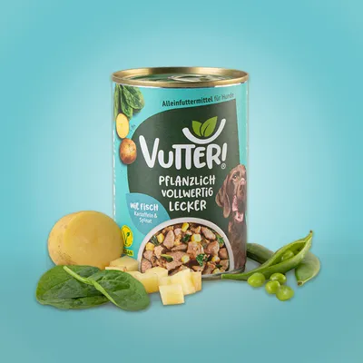 Vutter! Nassfutter schmeckt wie Fisch