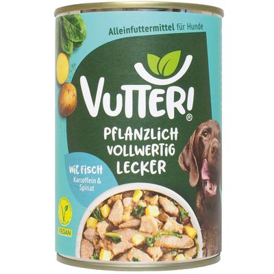 Vutter! Nassfutter schmeckt wie Fisch