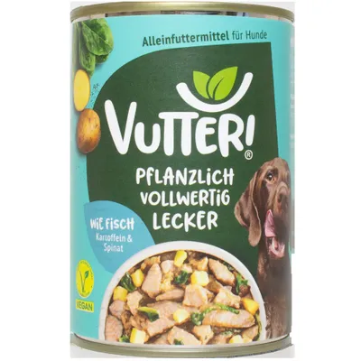 Vutter! Nassfutter schmeckt wie Fisch Vutter! Nassfutter schmeckt wie Fisch