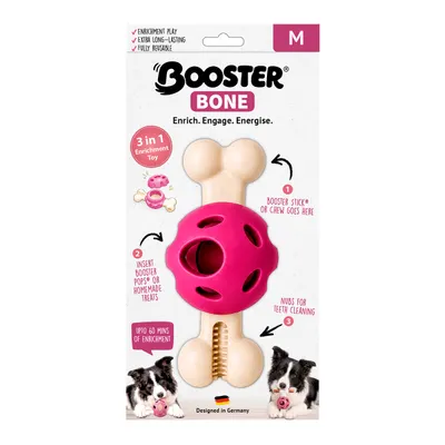 FIDELIS Booster Bone - Size M - pink