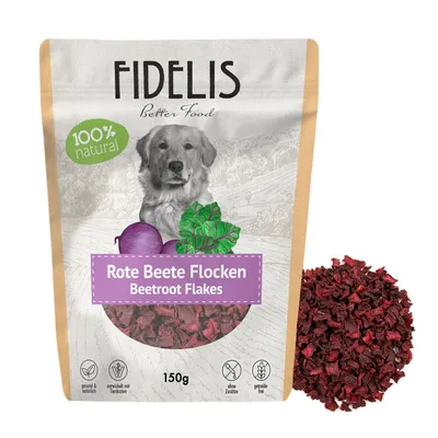 FIDELIS Rote Beete Flocken (150g) FIDELIS Rote Beete Flocken (150g)