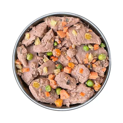 FIDELIS Huhn mit Süßkartoffel, Karotte und Kürbis (500g) gefroren FIDELIS Huhn mit Süßkartoffel, Karotte und Kürbis (500g) gefroren