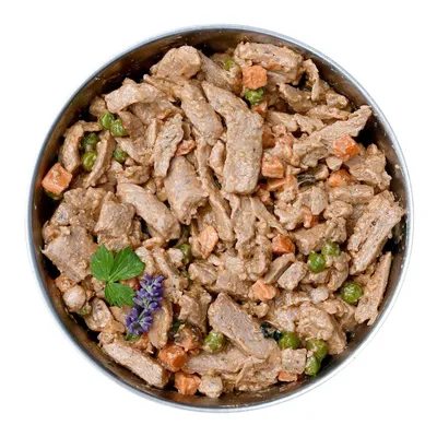 FIDELIS Lachs mit Süßkartoffel, Erbsen und Zucchini (500g) gefroren FIDELIS Lachs mit Süßkartoffel, Erbsen und Zucchini (500g) gefroren