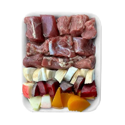 FIDELIS Ziege mit Maniok, Karotten und Pfirsich (500g) gefroren FIDELIS Ziege mit Maniok, Karotten und Pfirsich (500g) gefroren