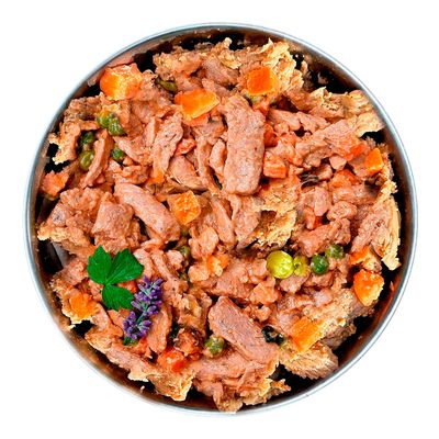 FIDELIS Lachs mit Süßkartoffel, Erbse und Zucchini (400g) gefroren