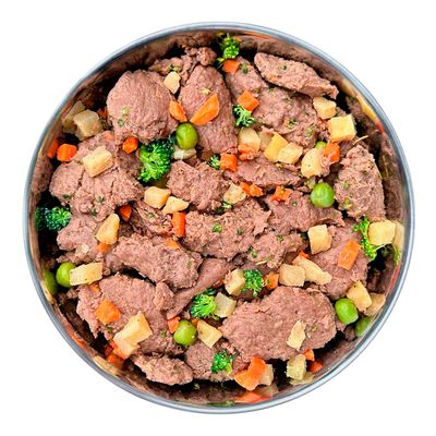 FIDELIS Pferd mit Süßkartoffel, Karotte und Blaubeeren (400g) gefroren