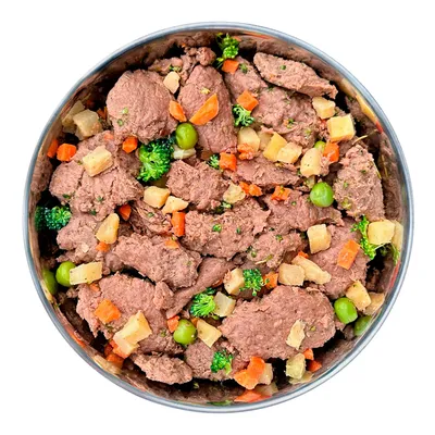 FIDELIS Pferd mit Süßkartoffel, Karotte und Blaubeeren (400g) gefroren