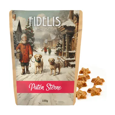 FIDELIS Puten Sterne 100g FIDELIS Puten Sterne 100g
