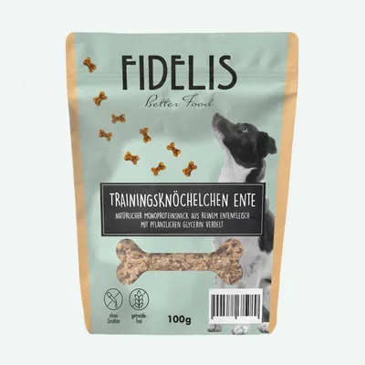 FIDELIS Trainingsknöchelchen Ente (100g)