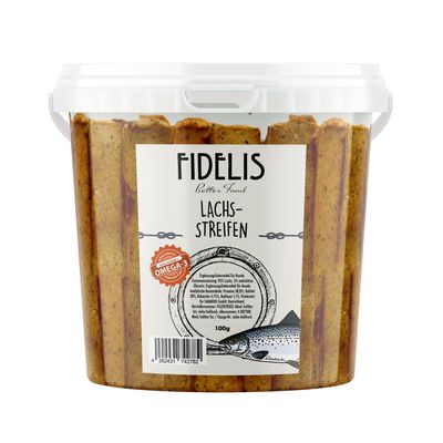 FIDELIS Lachsstreifen (800g-Eimer)