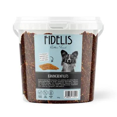 FIDELIS Kaninchenfilets (500g-Eimer) FIDELIS Kaninchenfilets (500g-Eimer)