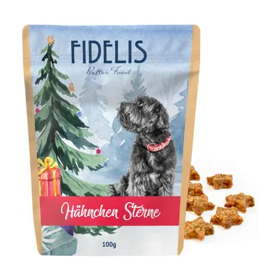 FIDELIS Hähnchen Sterne 100g FIDELIS Hähnchen Sterne 100g