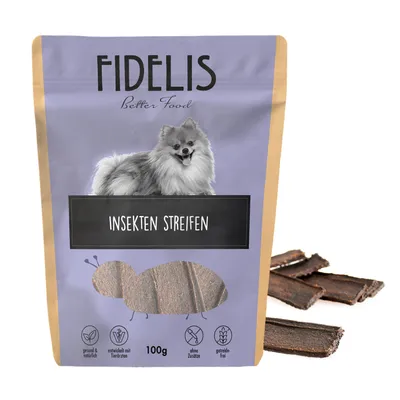 FIDELIS Insekten Streifen 100g