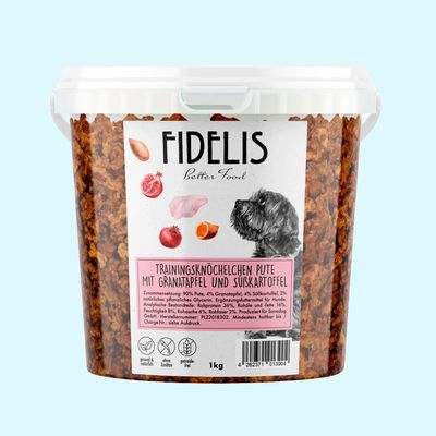 FIDELIS Trainingsknöchelchen Pute mit Granatapfel und Süßkartoffel…