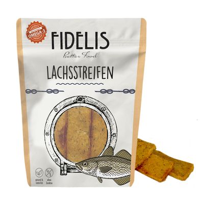 FIDELIS Lachsstreifen (100g)
