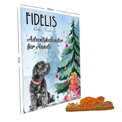 FIDELIS XL-Adventskalender "Weihnachtsbaum"