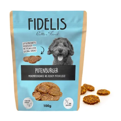 FIDELIS Putenburger (100g) FIDELIS Putenburger (100g)