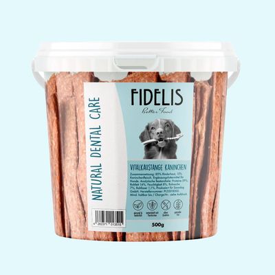 FIDELIS Vitalkaustange Kaninchen (500g-Eimer)