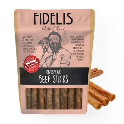 FIDELIS Beef Sticks (750g / 25 Stück) FIDELIS Beef Sticks (750g / 25 Stück)