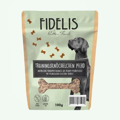 FIDELIS Trainingsknöchelchen Pferd (100g)