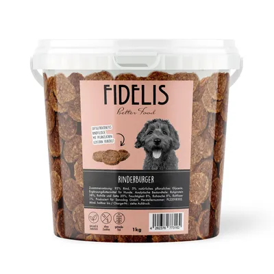 FIDELIS Rinderburger (1kg-Eimer)