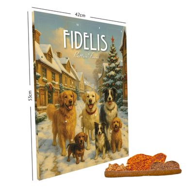 FIDELIS XL-Adventskalender "Hunde"