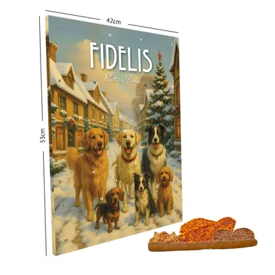 FIDELIS XL-Adventskalender "Hunde" FIDELIS XL-Adventskalender "Hunde"