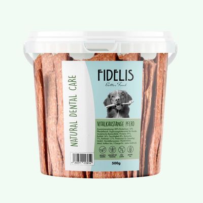 FIDELIS Vitalkaustange Pferd (500g-Eimer)