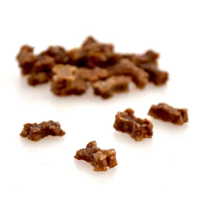 FIDELIS Trainingsknöchelchen Rind mit Himbeeeren und Spinat (100g) FIDELIS Trainingsknöchelchen Rind mit Himbeeeren und Spinat (100g)