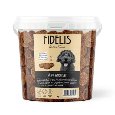 FIDELIS Hähnchenburger (1kg-Eimer) FIDELIS Hähnchenburger (1kg-Eimer)