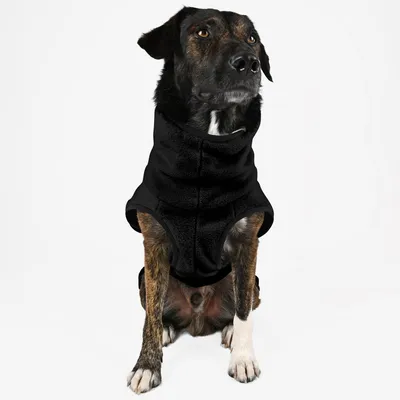 THE DOG IDEA Hundepullover Fleece Schwarz THE DOG IDEA Hundepullover Fleece Schwarz