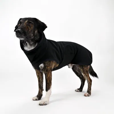 THE DOG IDEA Hundepullover Fleece Schwarz THE DOG IDEA Hundepullover Fleece Schwarz