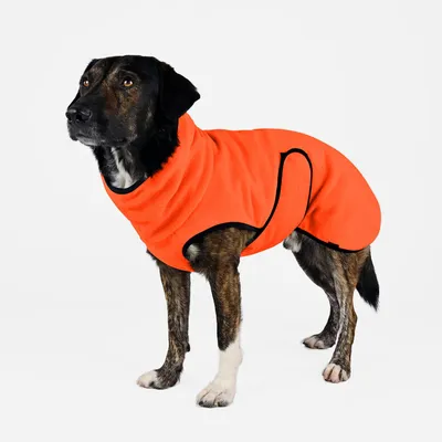 THE DOG IDEA Hundepullover Fleece Orange THE DOG IDEA Hundepullover Fleece Orange