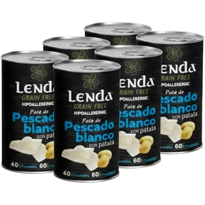 Lenda Paté para Perros Pescado Blanco con Patatas Lenda Paté para Perros Pescado Blanco con Patatas