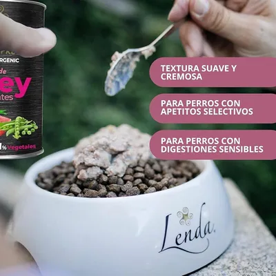 Lenda Paté para Perros Buey con Guisantes Sin Cereales Lenda Paté para Perros Buey con Guisantes Sin Cereales