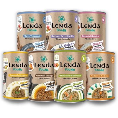 Lenda Foodie Pack 7 Sabores para Perros