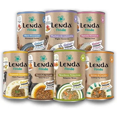 Lenda Foodie Pack 7 Sabores para Perros Lenda Foodie Pack 7 Sabores para Perros