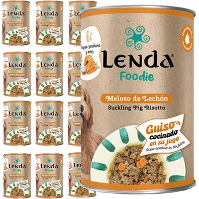 Lenda Foodie Meloso de Lechón para Perros Lenda Foodie Meloso de Lechón para Perros