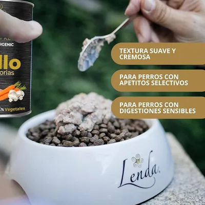 Lenda Paté para Perros Pollo con Zanahorias Sin Cereales Lenda Paté para Perros Pollo con Zanahorias Sin Cereales