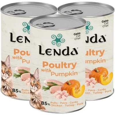 Lenda Paté para Gatos Aves de Corral y Calabaza Lenda Paté para Gatos Aves de Corral y Calabaza