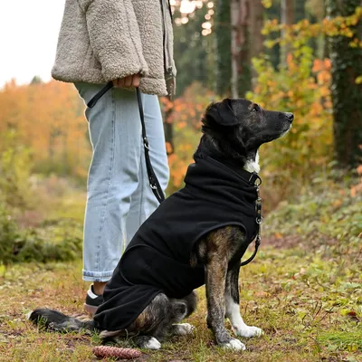 THE DOG IDEA Hundepullover Fleece Schwarz THE DOG IDEA Hundepullover Fleece Schwarz