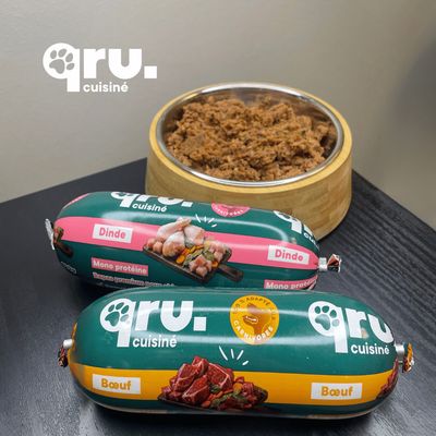 QRU - Repas complet chien – Pack découverte
